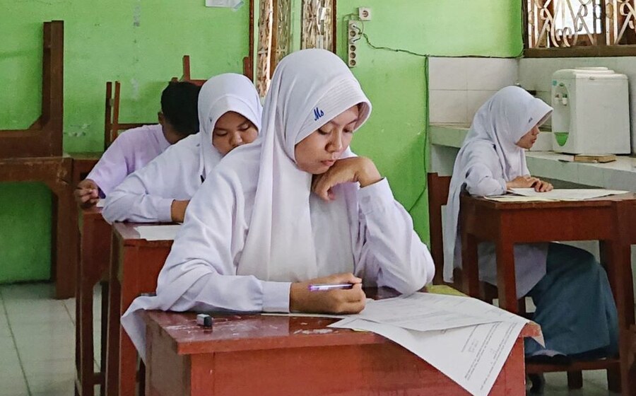 HUT Pramuka ke-65 Miftahussalam Kembali Raih Juara Gerak Jalan - foto 1